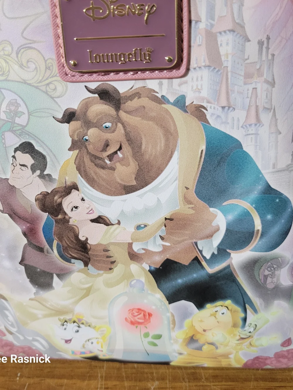 Loungefly Beauty and the Beast Portrait Mini Backpack.
